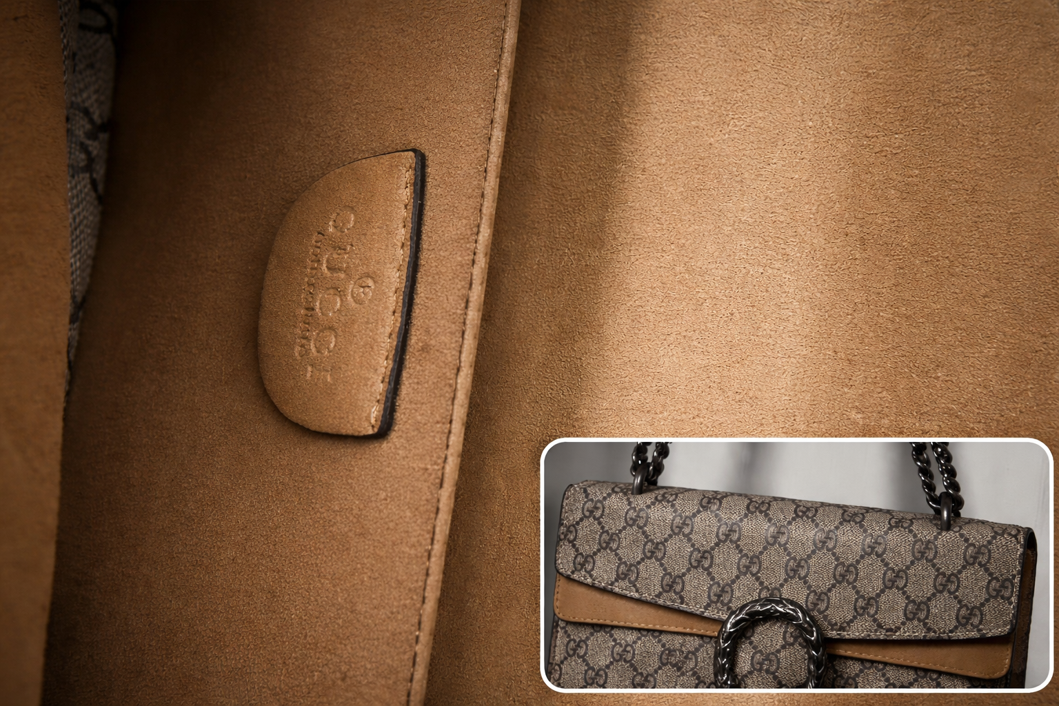 Designer-inspired women’s handbag